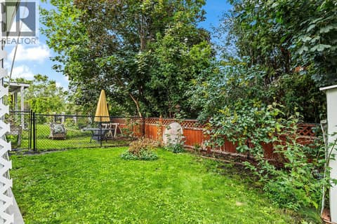 Backyard at 6100 Old Vernon Road Unit# 30, Ellison, Kelowna