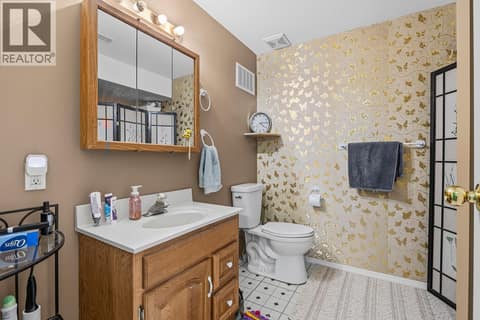 Bathroom on Lower Level at 6100 Old Vernon Road Unit# 30, Ellison, Kelowna