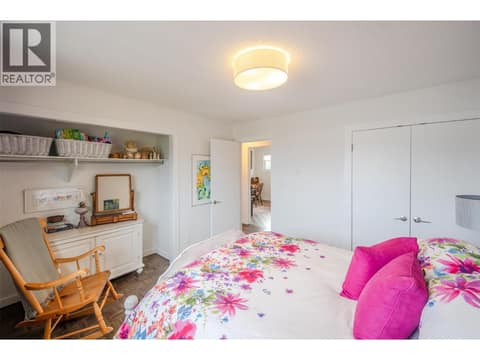 1st upstairs bedroom. at 127 Elm Avenue, Main South, Penticton