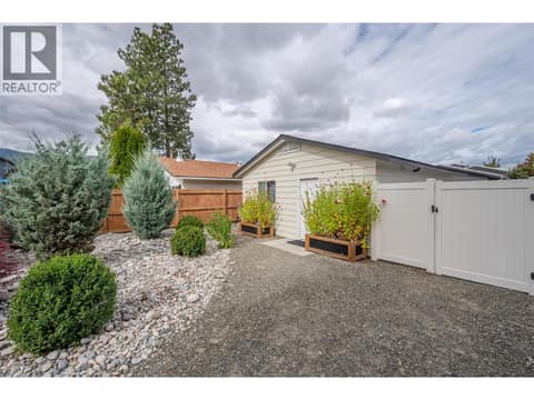 Access to workshop/garage from backyard. at 127 Elm Avenue, Main South, Penticton