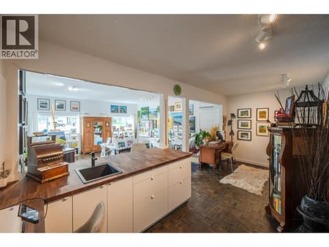 Gallery/Rec Room. at 127 Elm Avenue, Main South, Penticton