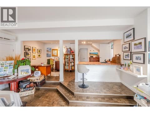 Gallery/Rec Room. at 127 Elm Avenue, Main South, Penticton
