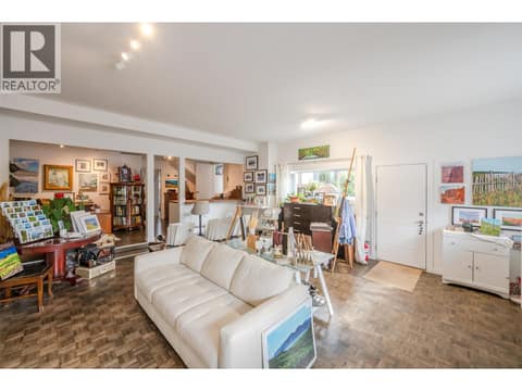 Gallery/Rec Room. at 127 Elm Avenue, Main South, Penticton