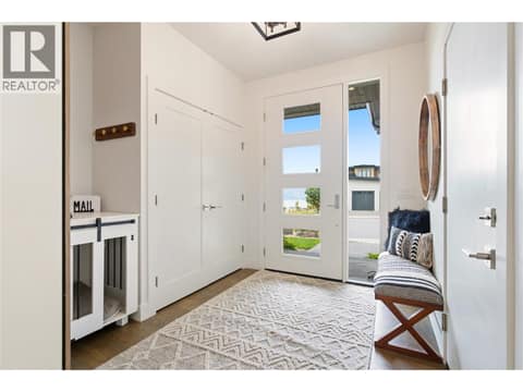 Front entrance- main floor at 1215 Ponds Avenue, Upper Mission, Kelowna