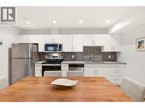 Legal suite- kitchen at 1215 Ponds Avenue, Upper Mission, Kelowna