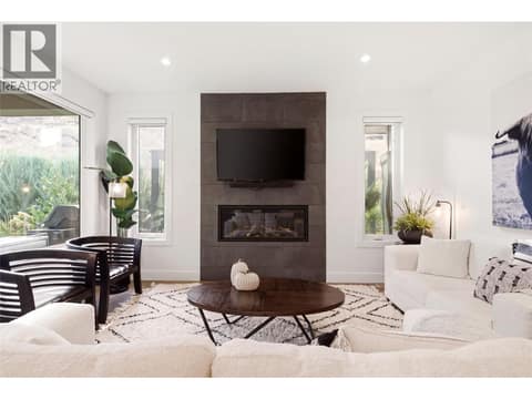 Living room- main floor at 1215 Ponds Avenue, Upper Mission, Kelowna