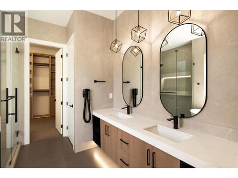 Tiled Walls, heated floors, built in Vacuuum at 979 Loseth Drive, Black Mountain, Kelowna