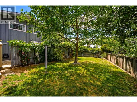 Fully fenced portion of yard at 125 Corry Place, Wiltse/Valleyview, Penticton