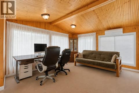 Virtually staged - flex room off living room at 125 Corry Place, Wiltse/Valleyview, Penticton
