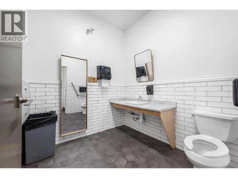 Customer washrooms at 7920/7912 Highland Road, Swan Lake West, Vernon