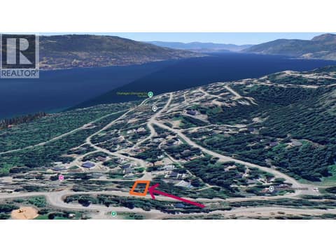 Google Earth view at 10751 Westshore Road, Okanagan North, Vernon