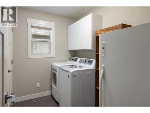 Laundry with space for your freezer at 2100 55 Avenue Unit# 56, Harwood, Vernon