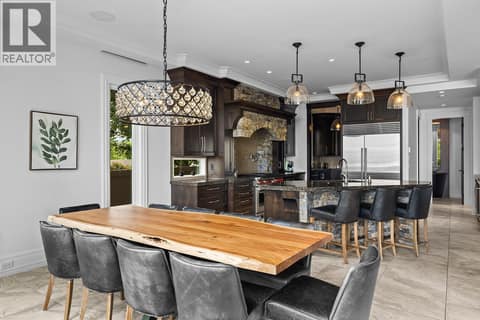 Dining Room off of Main Kitchen at 4165 Gellatly Road, Westbank Centre, West Kelowna