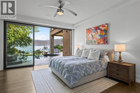 Primary bedroom on main at 4165 Gellatly Road, Westbank Centre, West Kelowna