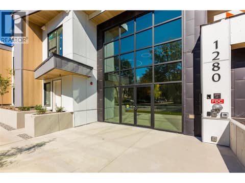Front of Building at 1280 Sutherland Avenue Unit# 602, Springfield/Spall, Kelowna