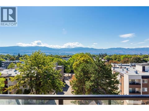 Look at that view at 1280 Sutherland Avenue Unit# 602, Springfield/Spall, Kelowna