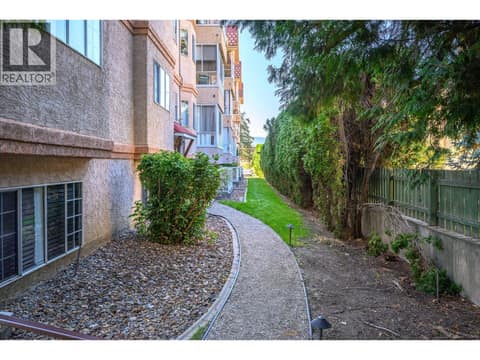 Pathway to building at 3609 30 Avenue Unit# 208, City of Vernon