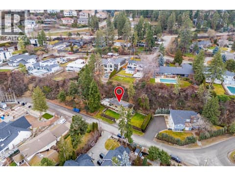 5 minute walk to Cedar Creek Park (off leash waterfront dog park) at 391 Braeloch Road, Upper Mission, Kelowna