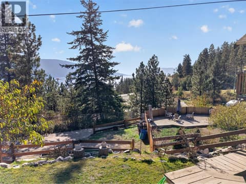 Fenced off portions throughout the yard at 10375 Westshore Road, Okanagan North, Vernon