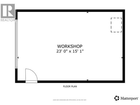 Garage plan at 10375 Westshore Road, Okanagan North, Vernon