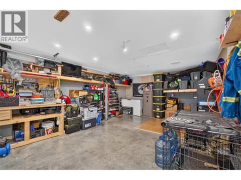 Inside the detached shop at 10375 Westshore Road, Okanagan North, Vernon
