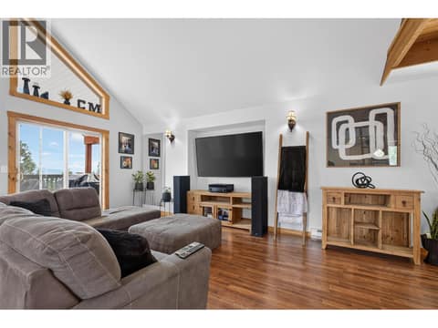 Living room at 10375 Westshore Road, Okanagan North, Vernon