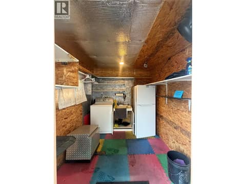 Shed has power, water, washing machine, a sink, and room to store more! at 8000 Highland Road Lot# 146, North BX, Vernon