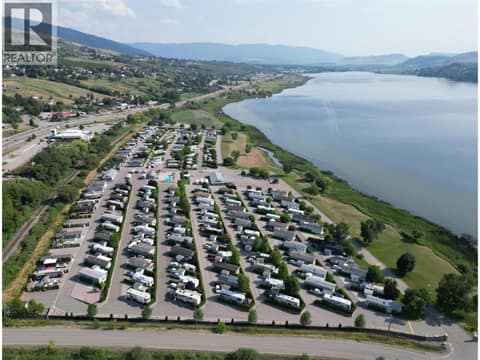 Aerial View of Swan Lake RV Resort at 8000 Highland Road Unit# 48, North BX, Vernon