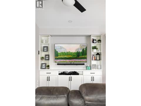 Built in cabinets with TV area at 8000 Highland Road Unit# 48, North BX, Vernon