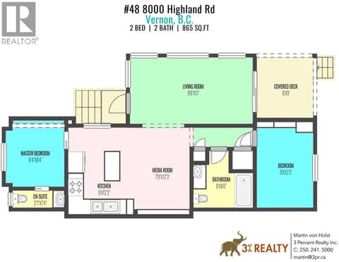 Floorplan at 8000 Highland Road Unit# 48, North BX, Vernon