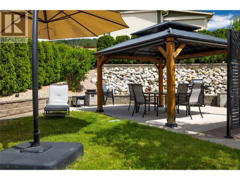Gazebo for a shady place to rest at 8000 Highland Road Unit# 48, North BX, Vernon