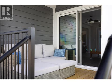 Rear covered deck at 8000 Highland Road Unit# 48, North BX, Vernon