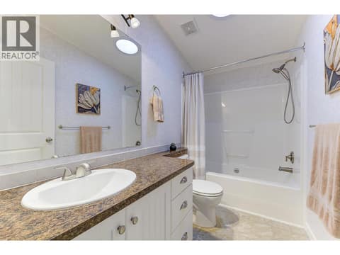Main Bathroom at 2440 Old Okanagan Highway Unit# 1304, Westbank Centre, West Kelowna