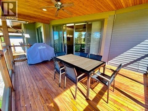 Beautiful patio to enjoy anytime of day. at 101 Dormie Drive Unit# 3E, Predator Ridge, Vernon