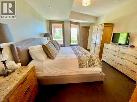 One of 2 master bedrooms. at 101 Dormie Drive Unit# 3E, Predator Ridge, Vernon