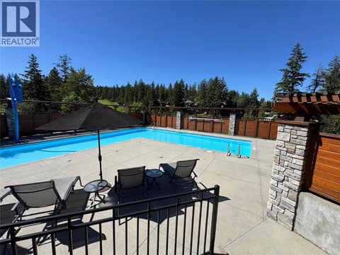 Private pool for Tips owners only at 101 Dormie Drive Unit# 3E, Predator Ridge, Vernon