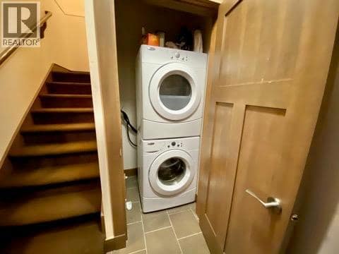 Washer and dryer. at 101 Dormie Drive Unit# 3E, Predator Ridge, Vernon