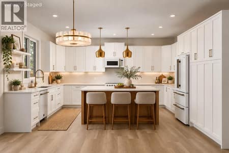 Kitchen - Virtually Staged at 3005 Scenic Ridge Drive, Smith Creek, West Kelowna