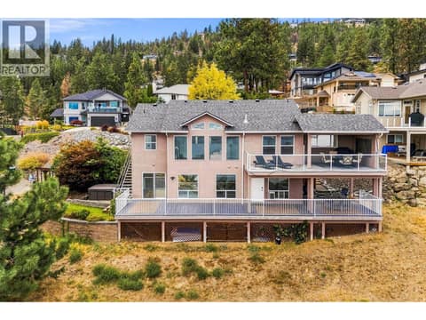 4 bed/ 4 bath rancher with walkout basement with views from every deck! at 1525 Bear Creek Road Unit# 14, West Kelowna Estates