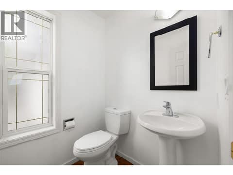Bathroom #2 | Main Level - 2 piece powder room at 1525 Bear Creek Road Unit# 14, West Kelowna Estates