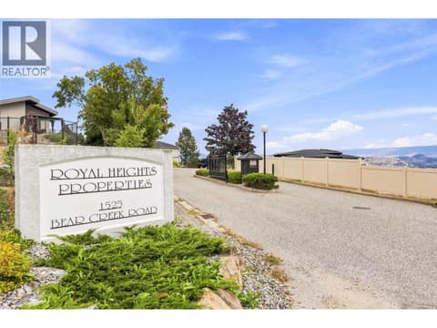 Located in the gated Royal Heights community in West Kelowna Estates! at 1525 Bear Creek Road Unit# 14, West Kelowna Estates