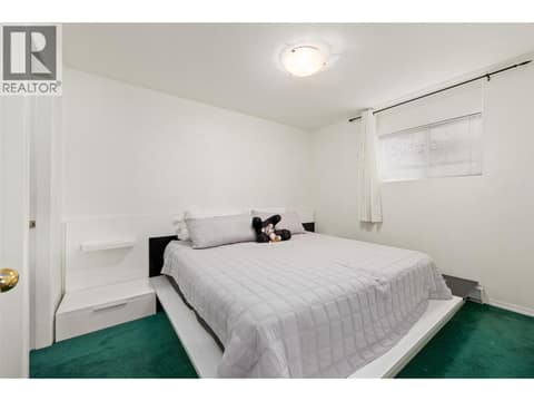 Suite Bedroom | Lower Level - Bedroom #4 at 1525 Bear Creek Road Unit# 14, West Kelowna Estates