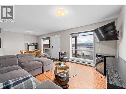 Suite Living Room | Lower Level at 1525 Bear Creek Road Unit# 14, West Kelowna Estates