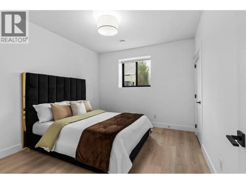 4th bedroom on lower floor at 1539 Rocky Point Drive, Wilden, Kelowna
