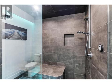 Basement full bathroom at 1539 Rocky Point Drive, Wilden, Kelowna