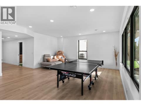 Great basement space with family room at 1539 Rocky Point Drive, Wilden, Kelowna
