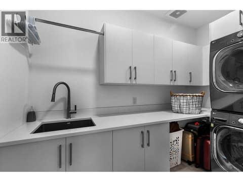 Laundry on upper floor at 1539 Rocky Point Drive, Wilden, Kelowna