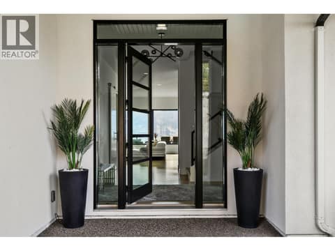 Stunning views from front door at 1539 Rocky Point Drive, Wilden, Kelowna