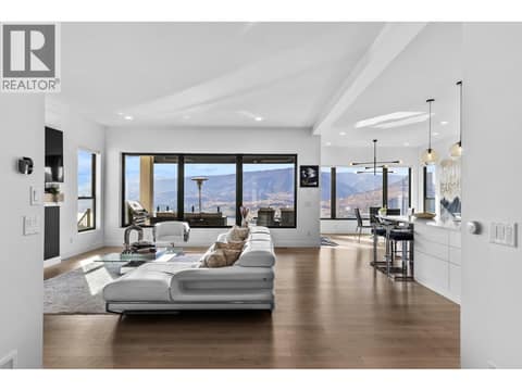 Stunning views right from the entry at 1539 Rocky Point Drive, Wilden, Kelowna