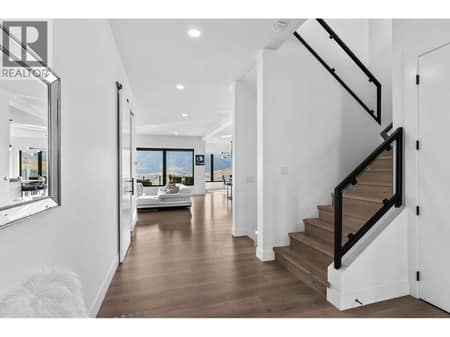 View from front door into kitchen at 1539 Rocky Point Drive, Wilden, Kelowna